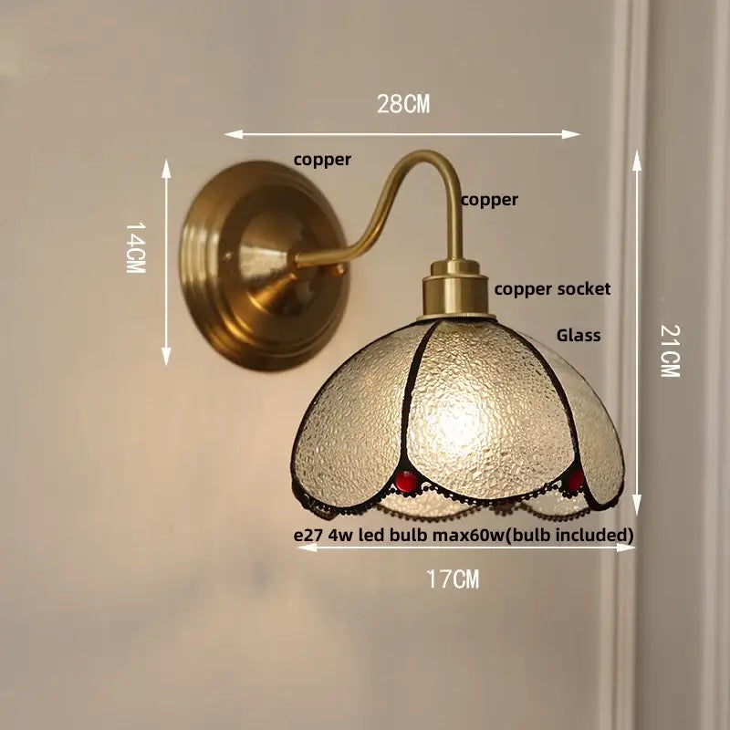 Clover Brass Wall Sconce