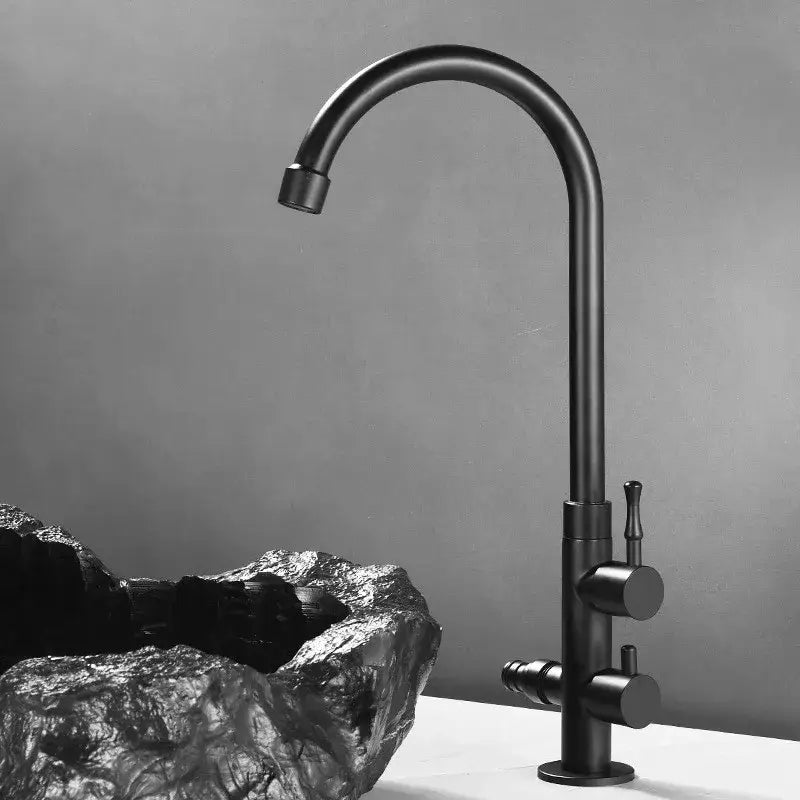 Brass Dual Knob Faucet