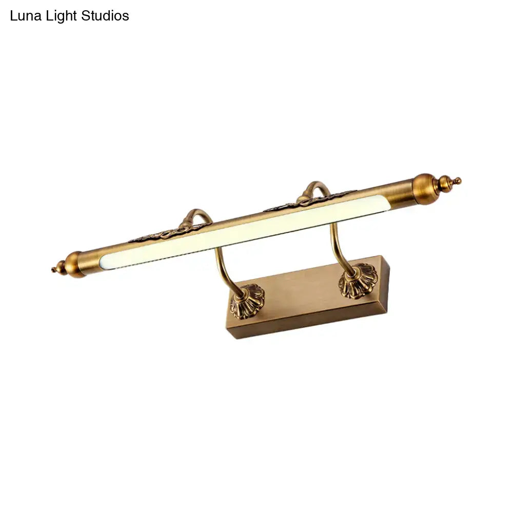 Brass Shell Vanity Light