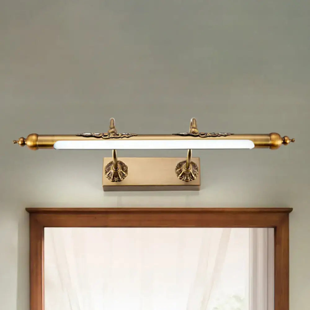 Brass Shell Vanity Light