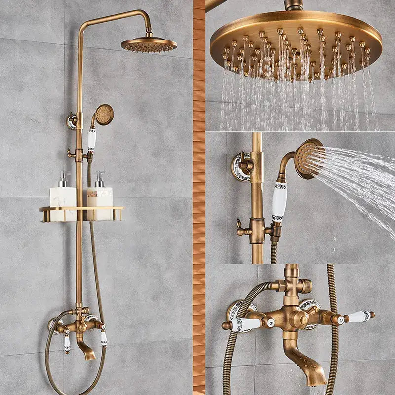 Brass Ceramic Hand Shower