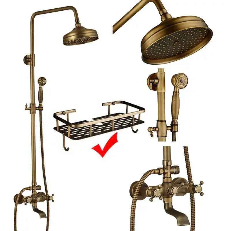 Brass Ceramic Hand Shower