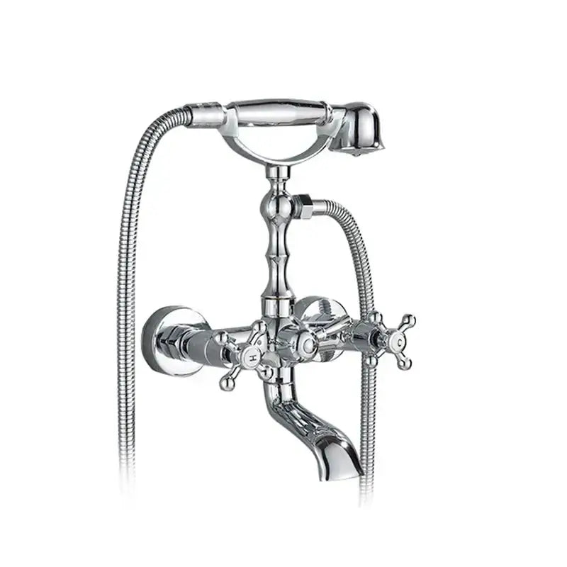 Brass White Bathtub Faucet