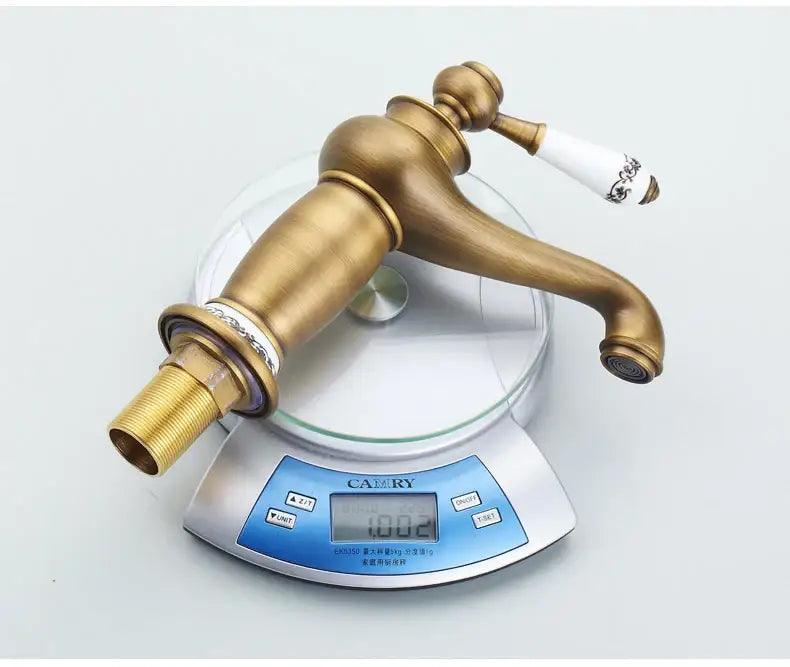Bronze Ceramic Handle Faucet