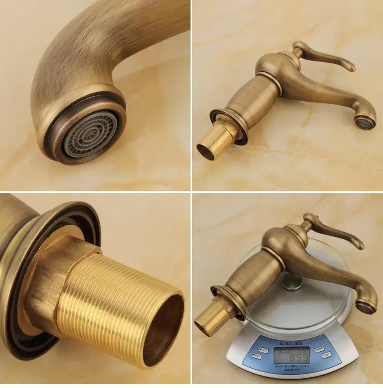 Bronze Ceramic Handle Faucet