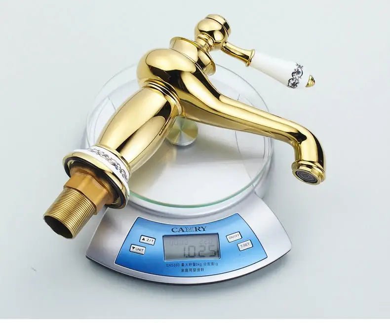 Bronze Ceramic Handle Faucet