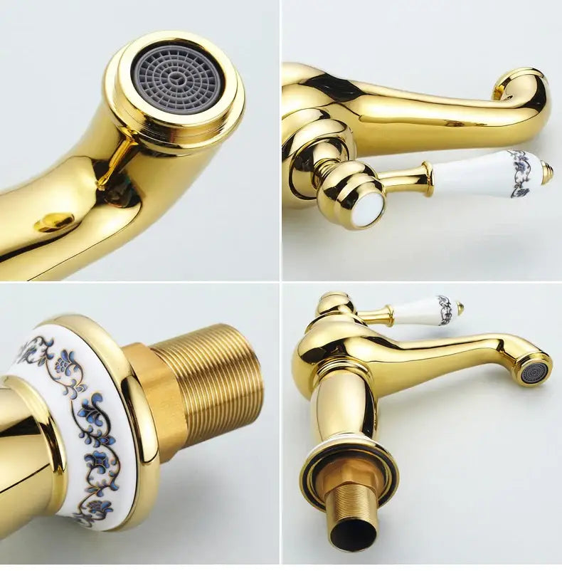 Bronze Ceramic Handle Faucet