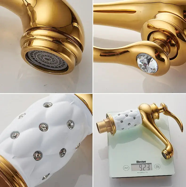 Bronze Ceramic Handle Faucet
