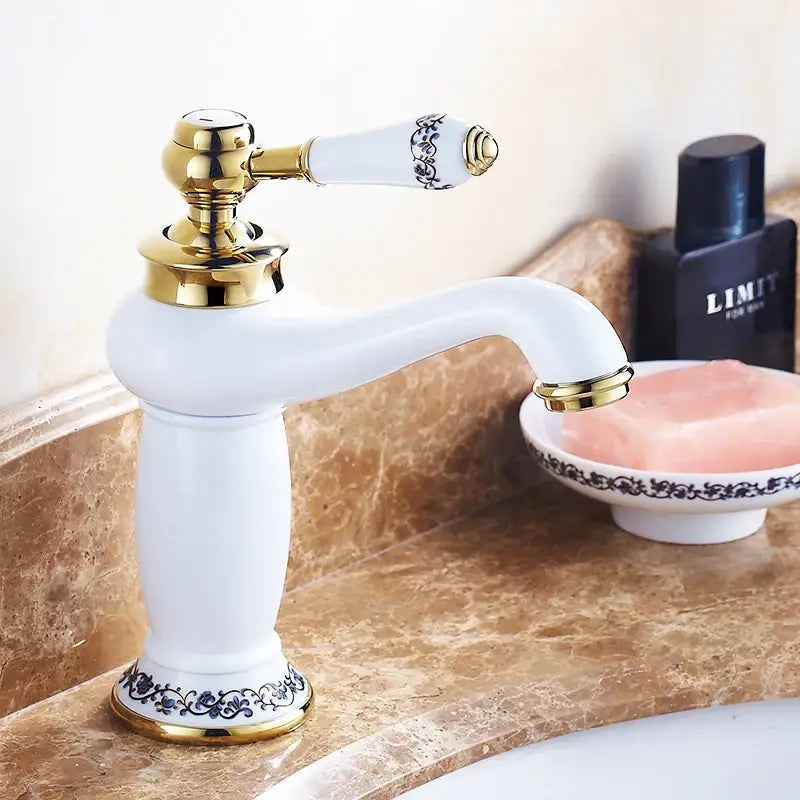 Bronze Ceramic Handle Faucet