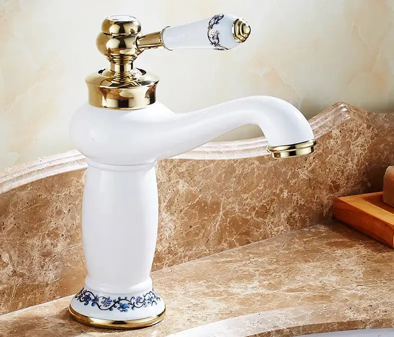 Bronze Ceramic Handle Faucet