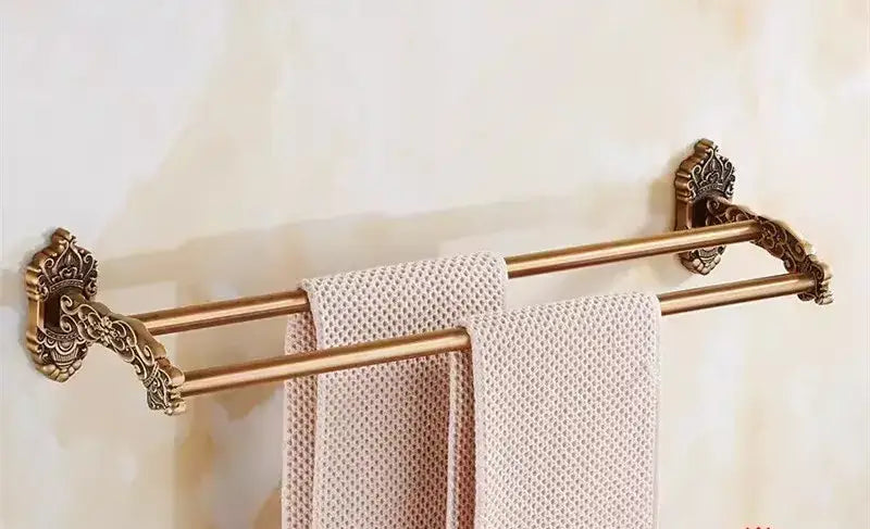 Bronze Carved Bath Accessories