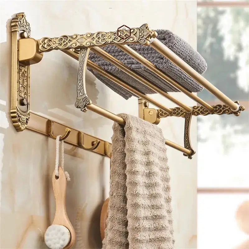 Bronze Carved Bath Accessories
