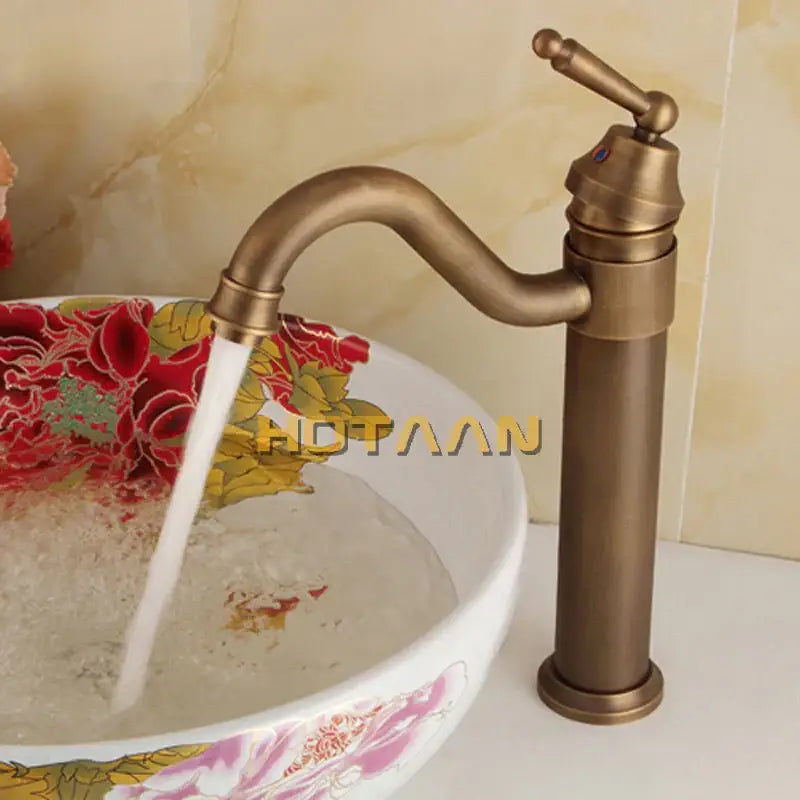 Bronze Swivel Bathroom Faucet