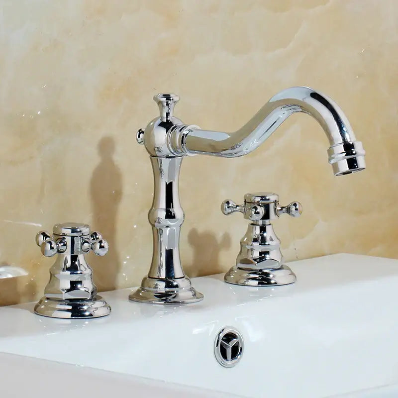 Chrome Antique Basin Faucet