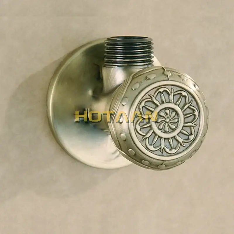 Antique Brass Triangle Faucet