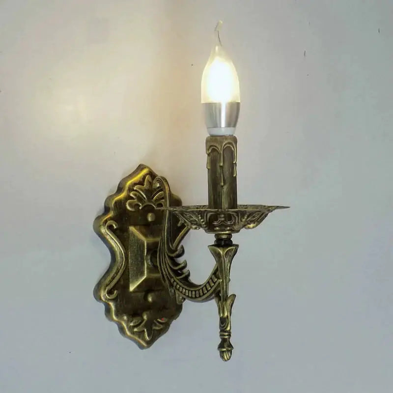 Gold Retro Wall Sconce
