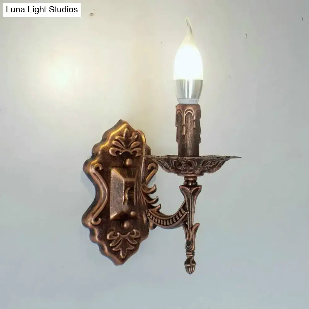 Gold Retro Wall Sconce