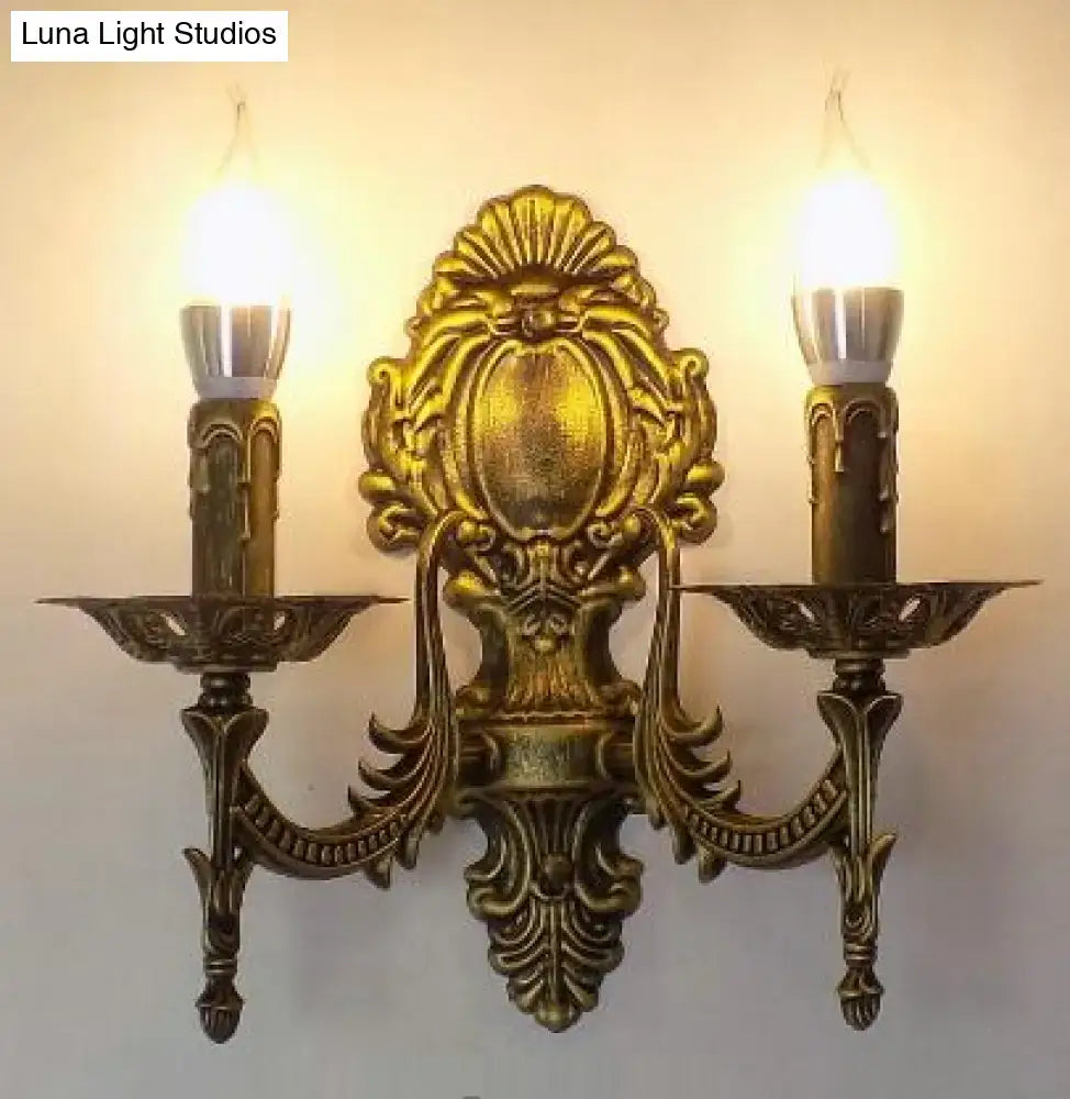 Gold Retro Wall Sconce