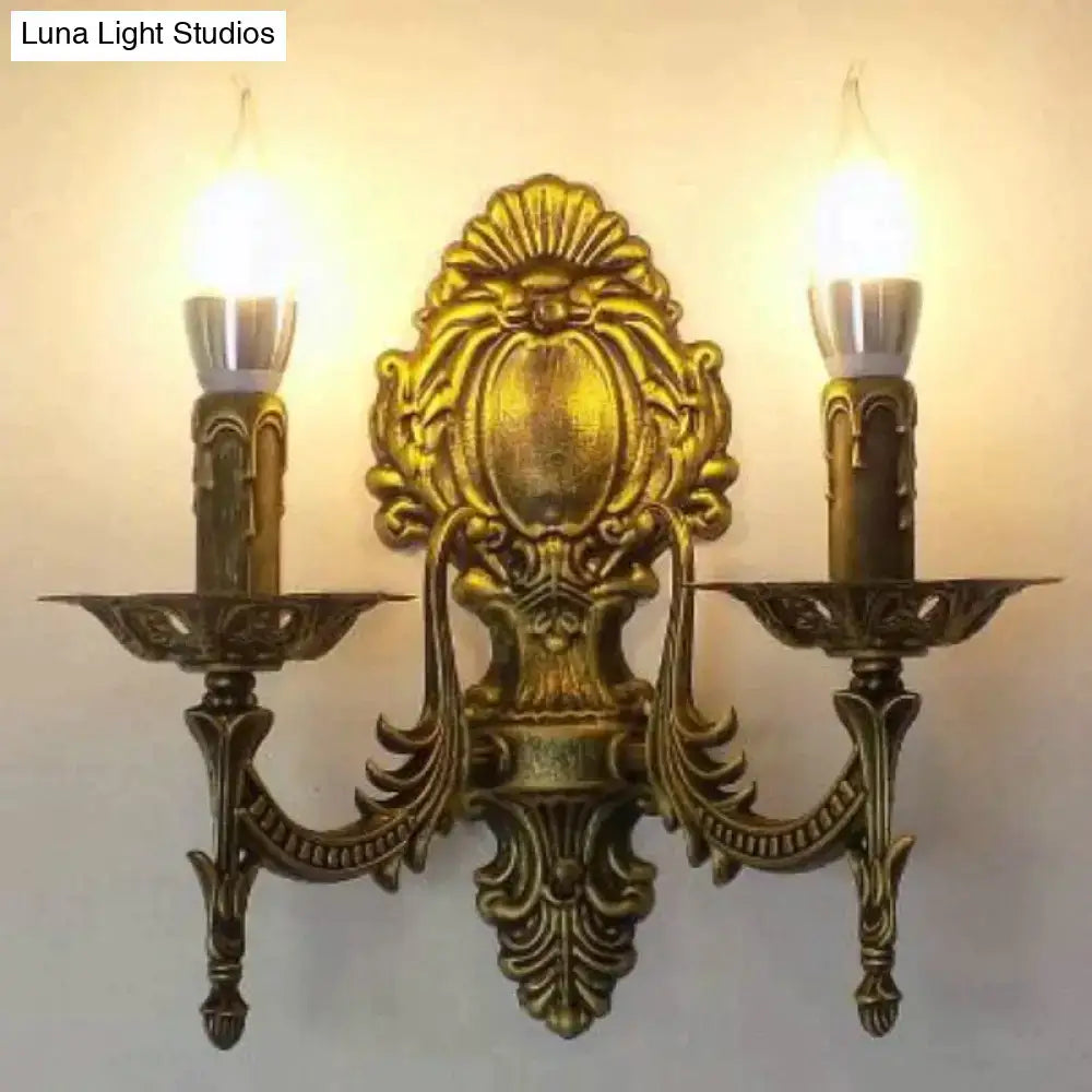 Gold Retro Wall Sconce