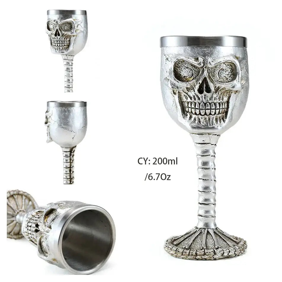 Silver Dragon Goblet