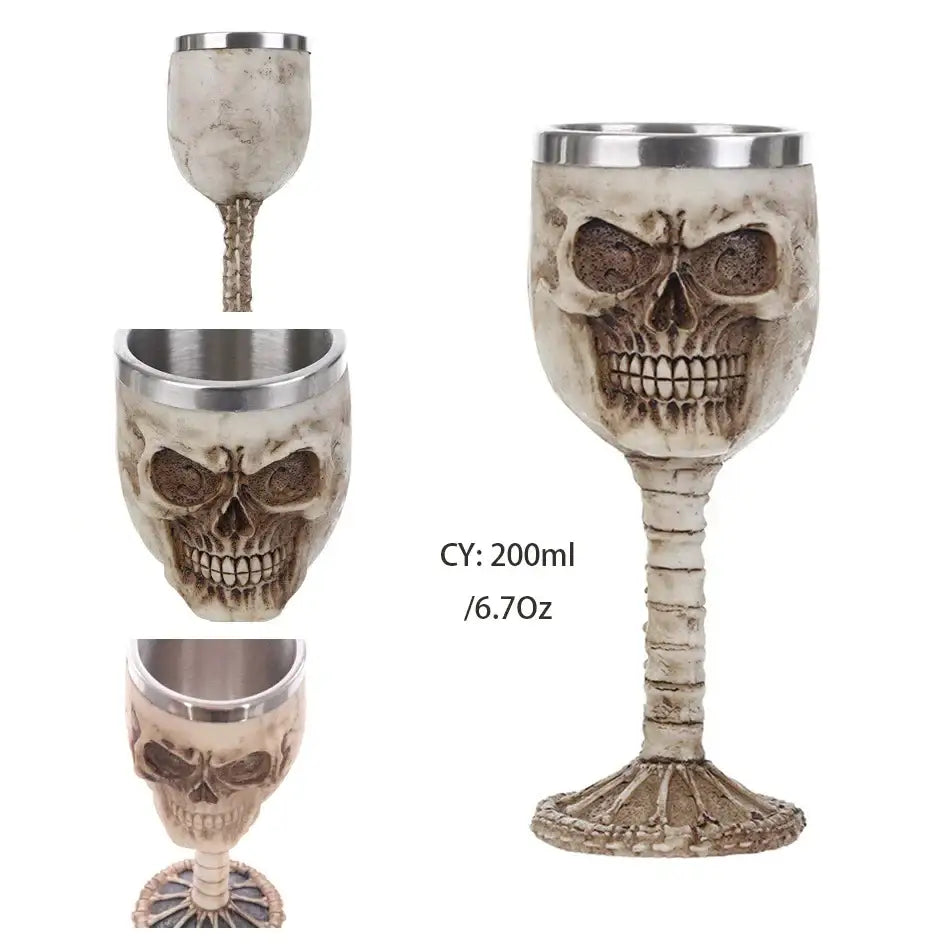 Silver Dragon Goblet