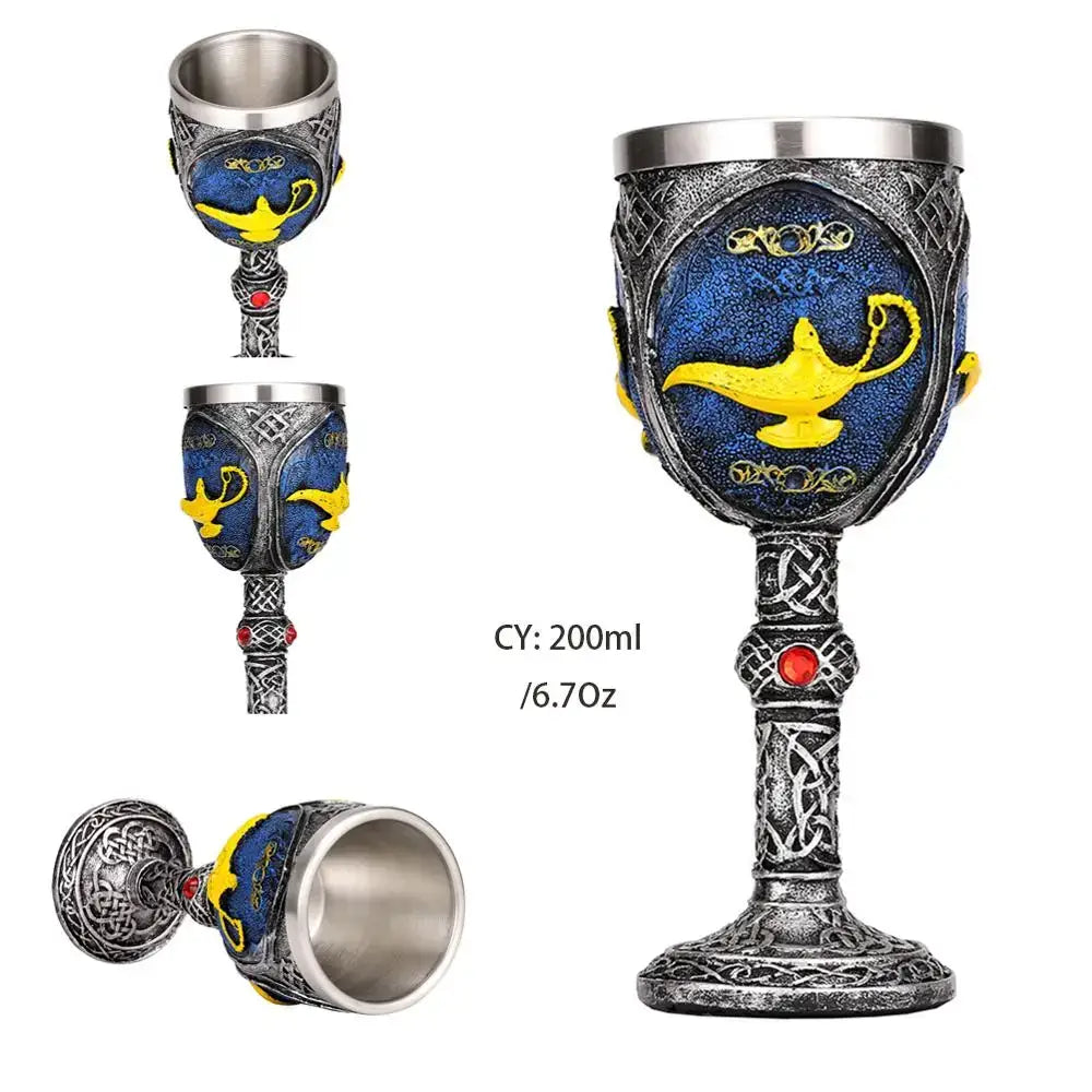 Silver Dragon Goblet