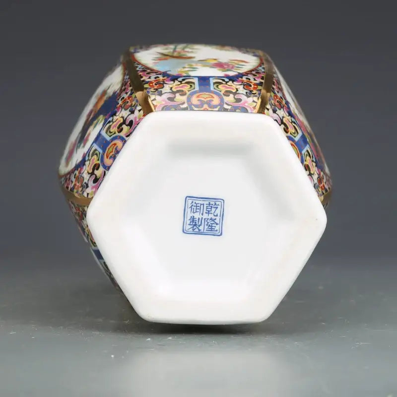 Porcelain Octagonal Vase