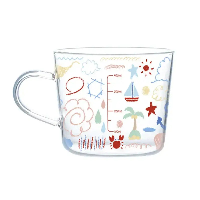 Apricot Glass Mug