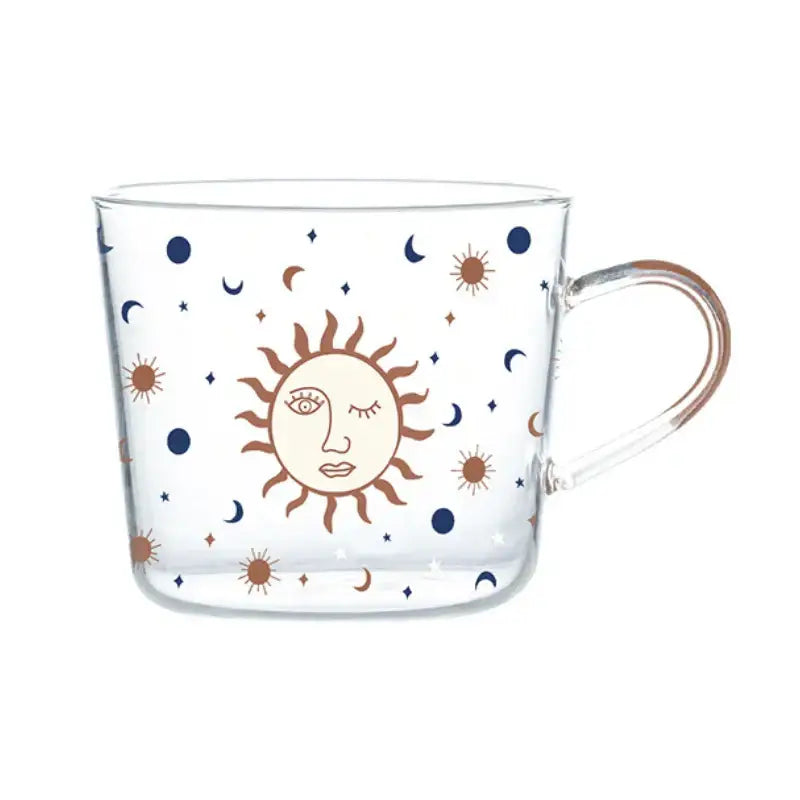 Apricot Glass Mug