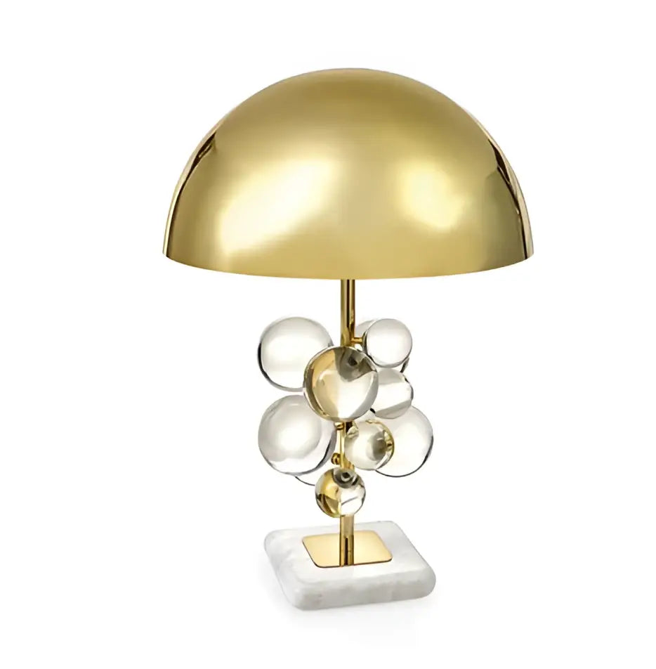 Gold Crystal Bubble Desk Lamp