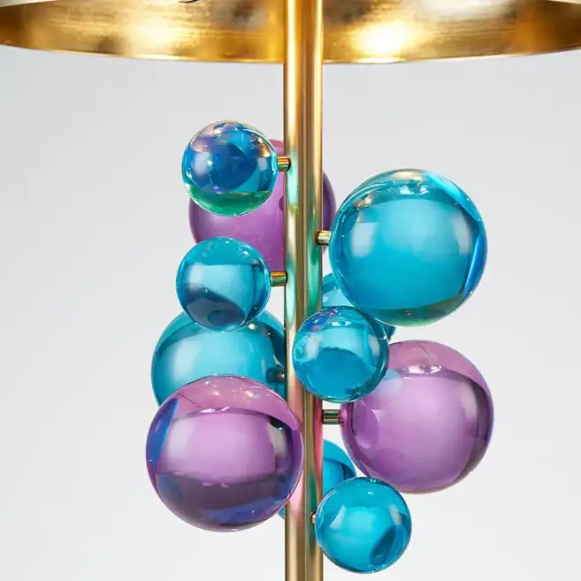 Gold Crystal Bubble Desk Lamp