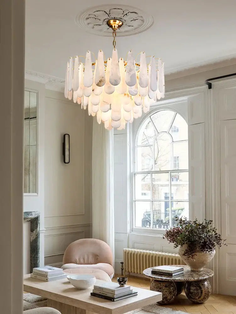 Marble Deco LED Chandelier