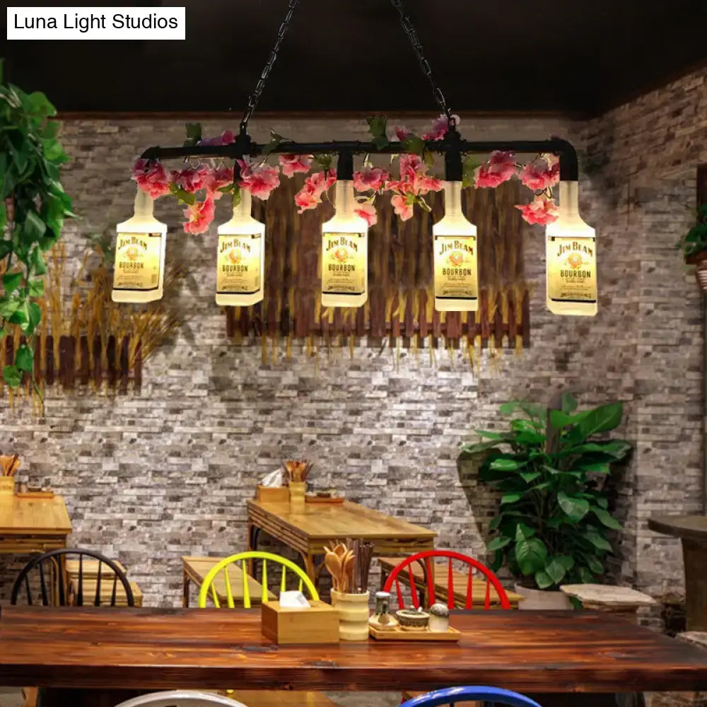 Yellow Glass Art Deco Pendant Light