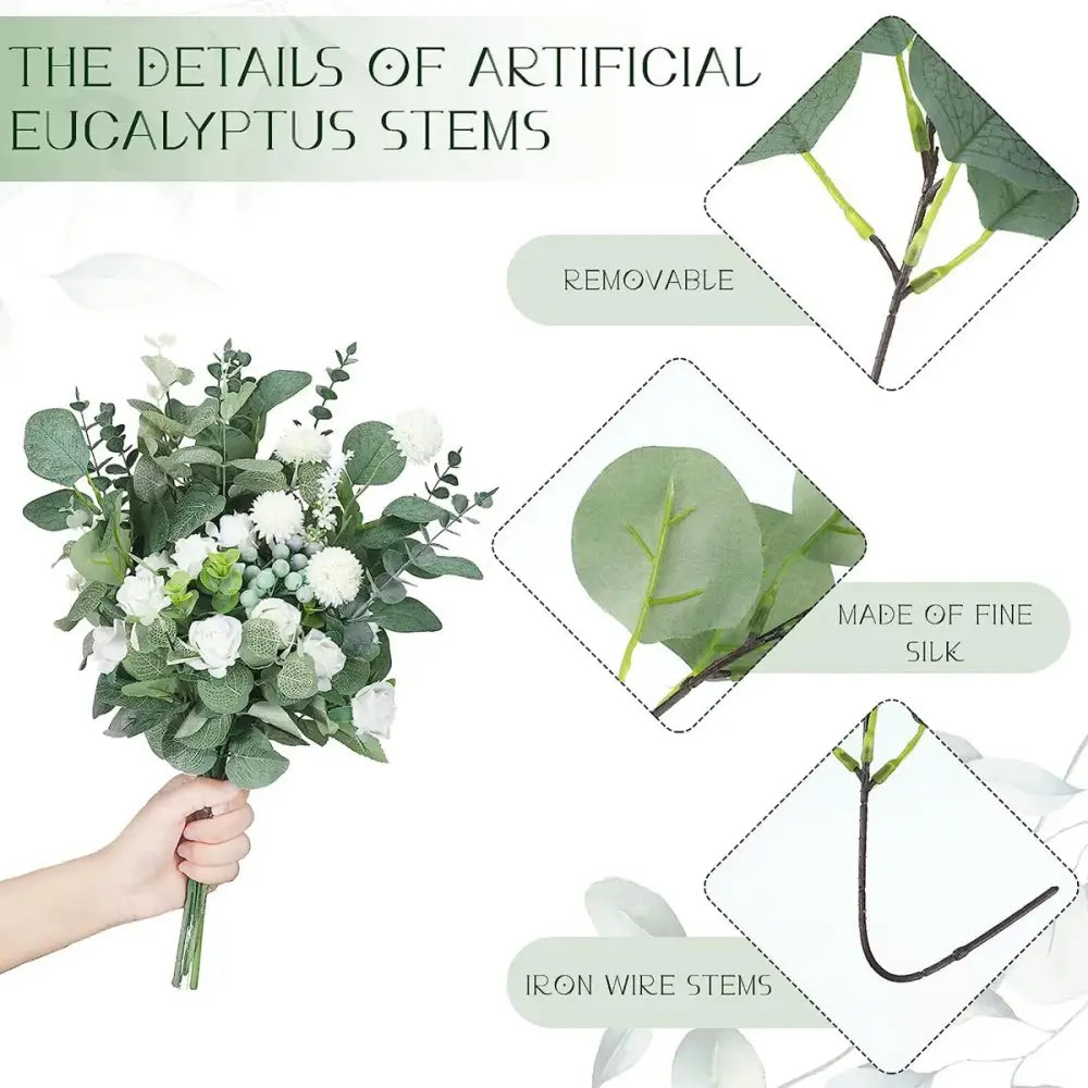 Green Eucalyptus Stem Bundle