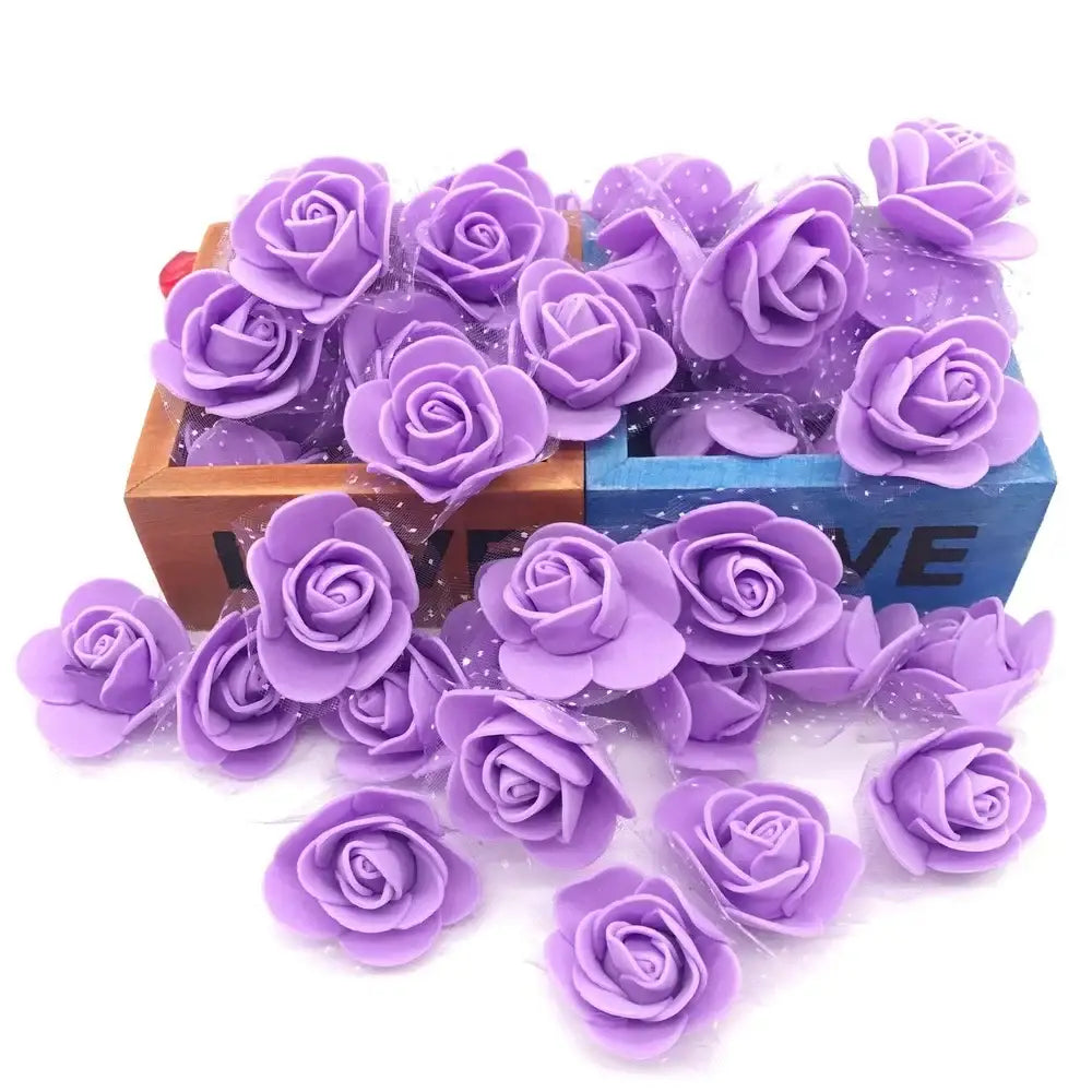 Foam Rose Floral Decor