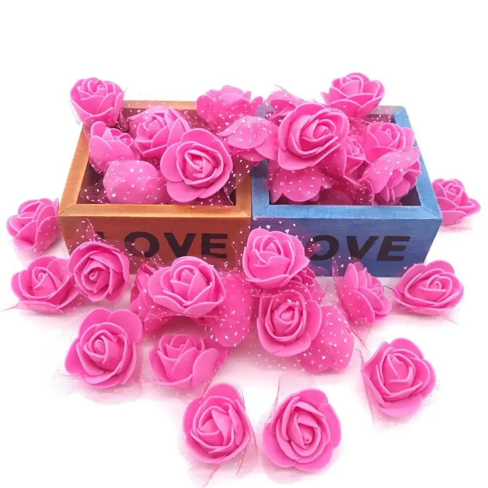 Foam Rose Floral Decor