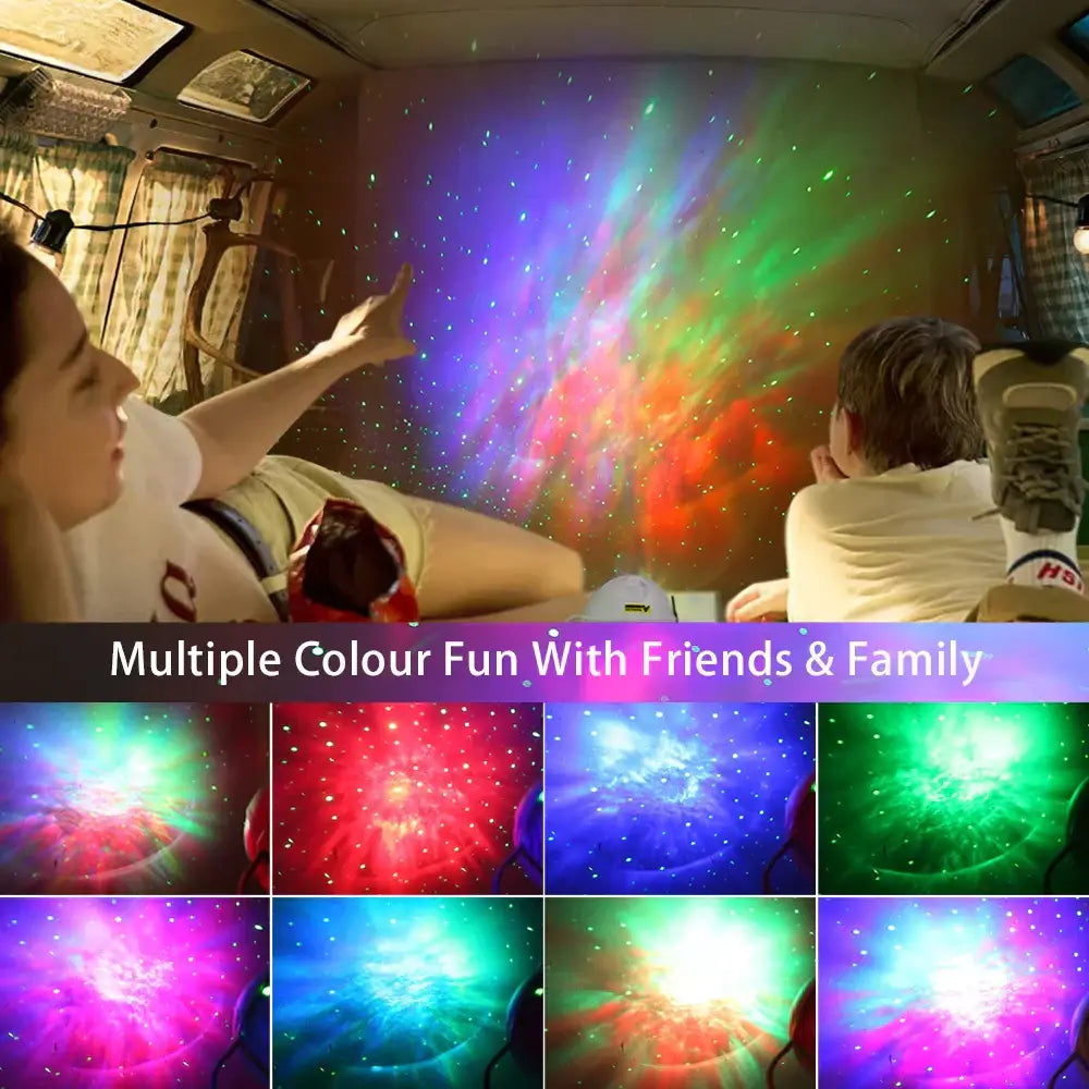 White Star Light Projector