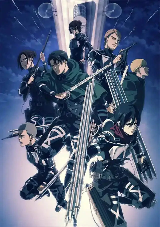 Titan Anime Poster Art
