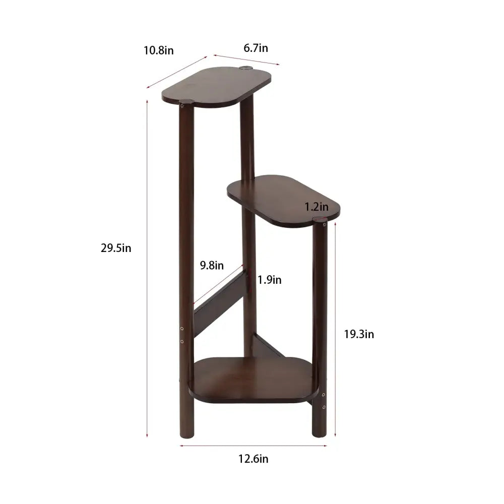 Bamboo Corner Plant Stand