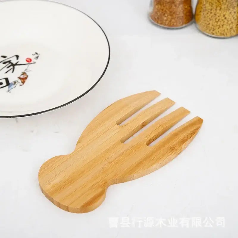 Bamboo Fish Salad Utensils