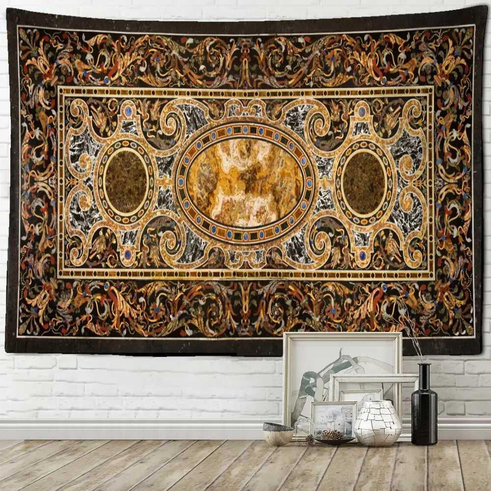 Baroque Astrology Wall Tapestry