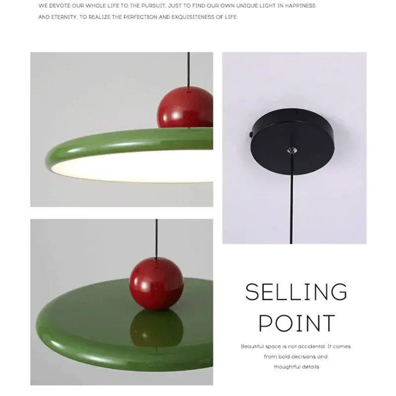 Bauhaus Saucer Pendant Light
