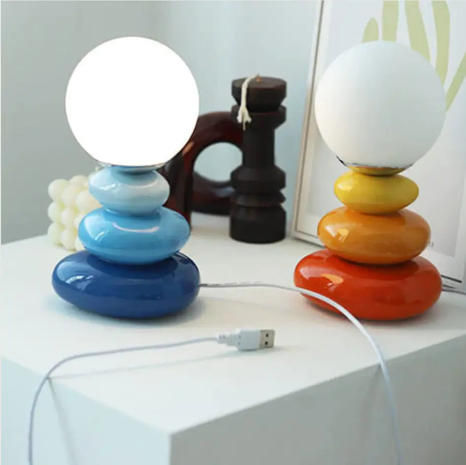 Colorful Bauhaus Table Lamp