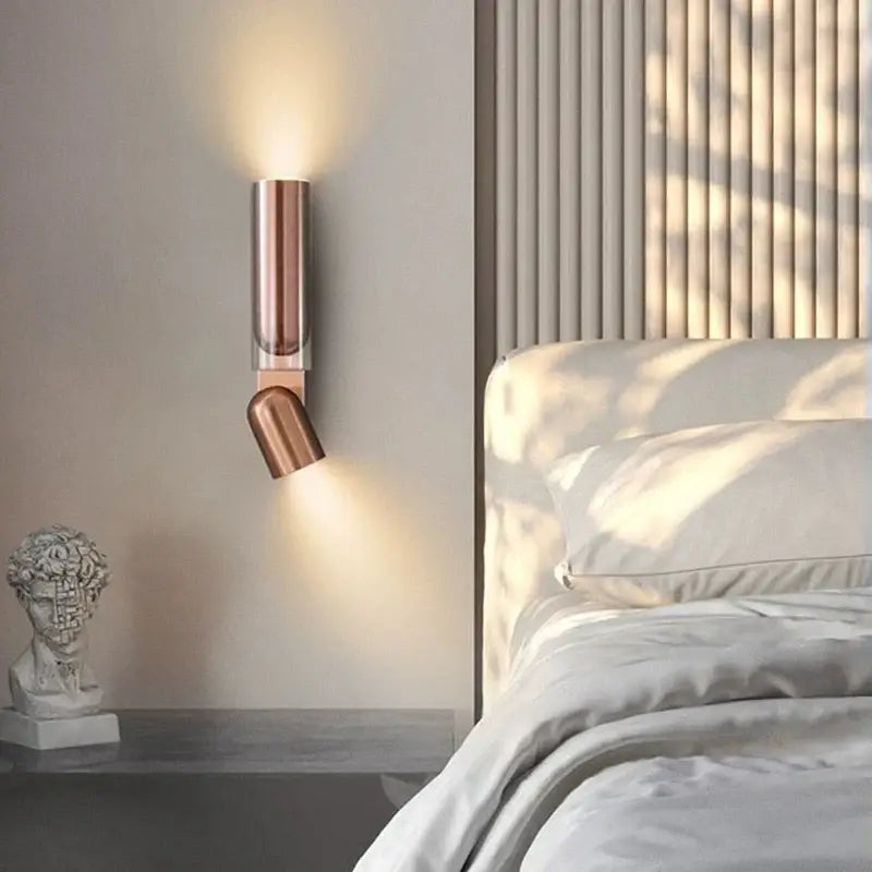 Copper Adjustable Wall Lamp
