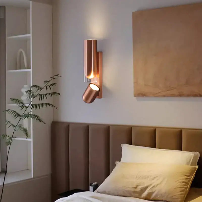 Copper Adjustable Wall Lamp