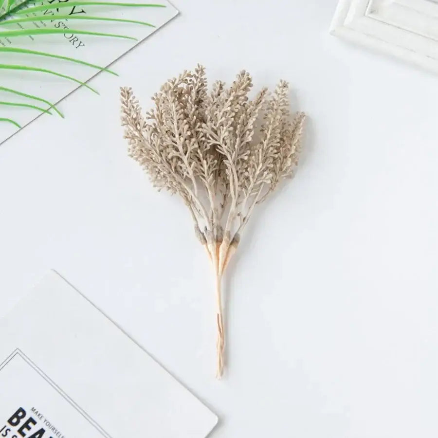 Beige Wheat Ear Stems