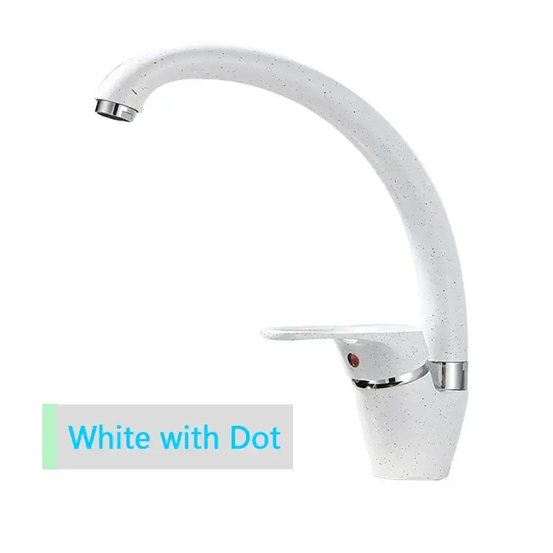Beige Brass Swivel Faucet