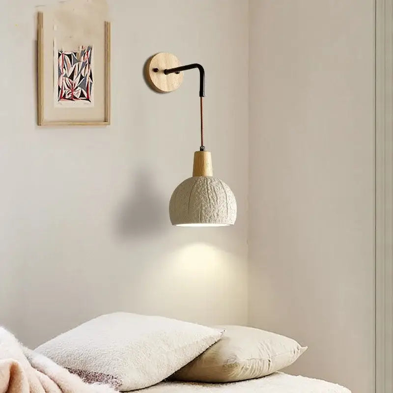 Beige Ceramic Wall Sconce