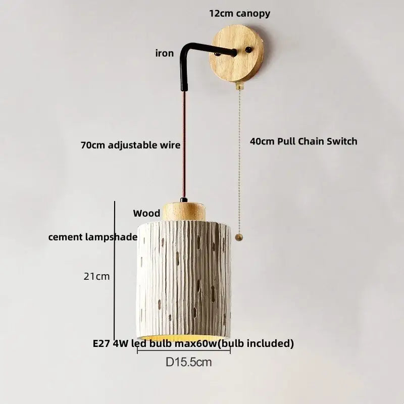 Beige Ceramic Wall Sconce