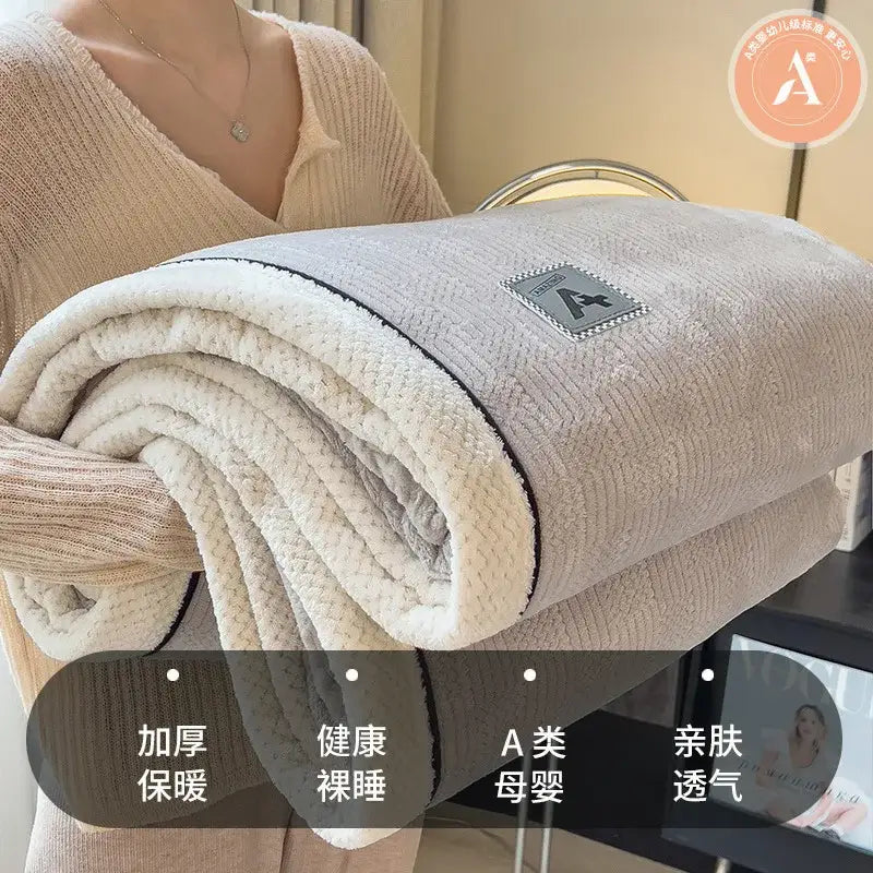Velvet Plush Bedroom Blanket